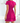 Women's Sold Color Tie Front Crepe Mini Dress - The Fashion Unicorn