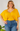 Curve Yellow Kimono Sleeve Bodysuit - The Fashion Unicorn