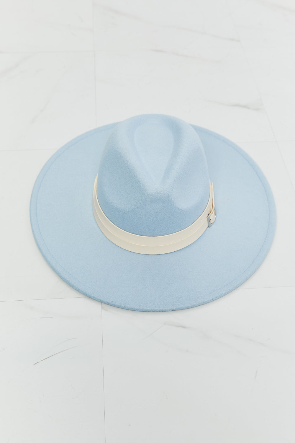 Fame Summer Blues Fedora Hat - The Fashion Unicorn