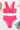 Textured Twisted Detail Bikini Set - The Fashion Unicorn