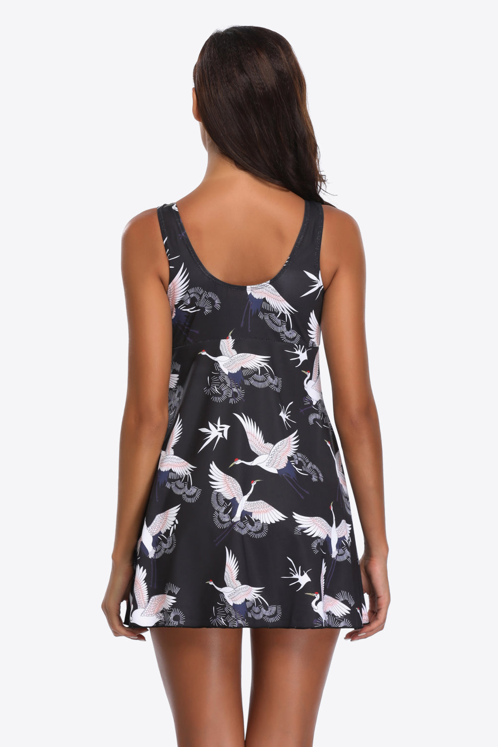 Full Size Animal Print Swim Dress - The Fashion Unicorn