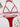 Halter Neck Crisscross Ribbed Bikini Set - The Fashion Unicorn