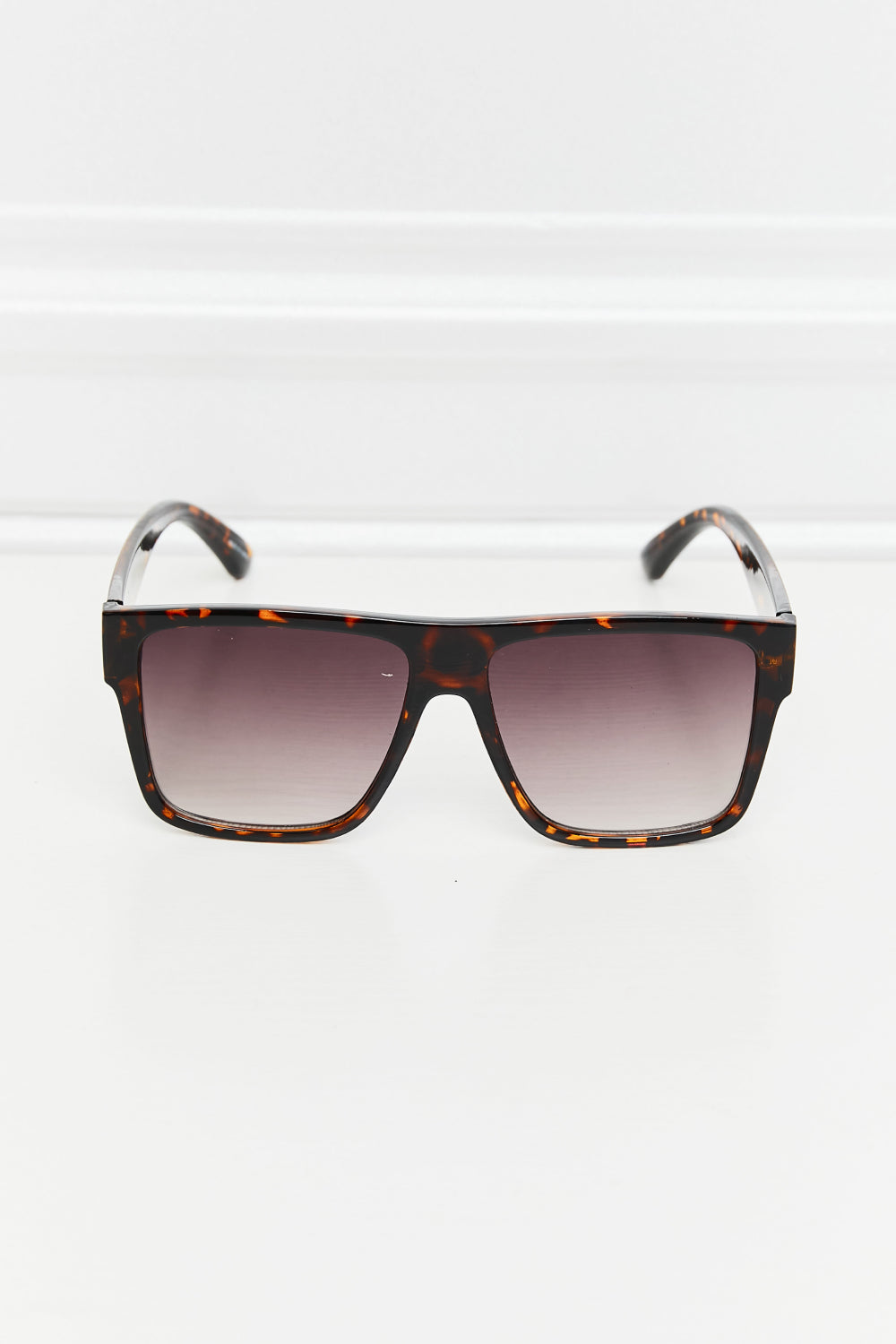 Tortoiseshell Square Full Rim Sunglasses - The Fashion Unicorn