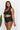 Marina West Swim Sanibel Crop Swim Top and Ruched Bottoms Set in Black - The Fashion Unicorn