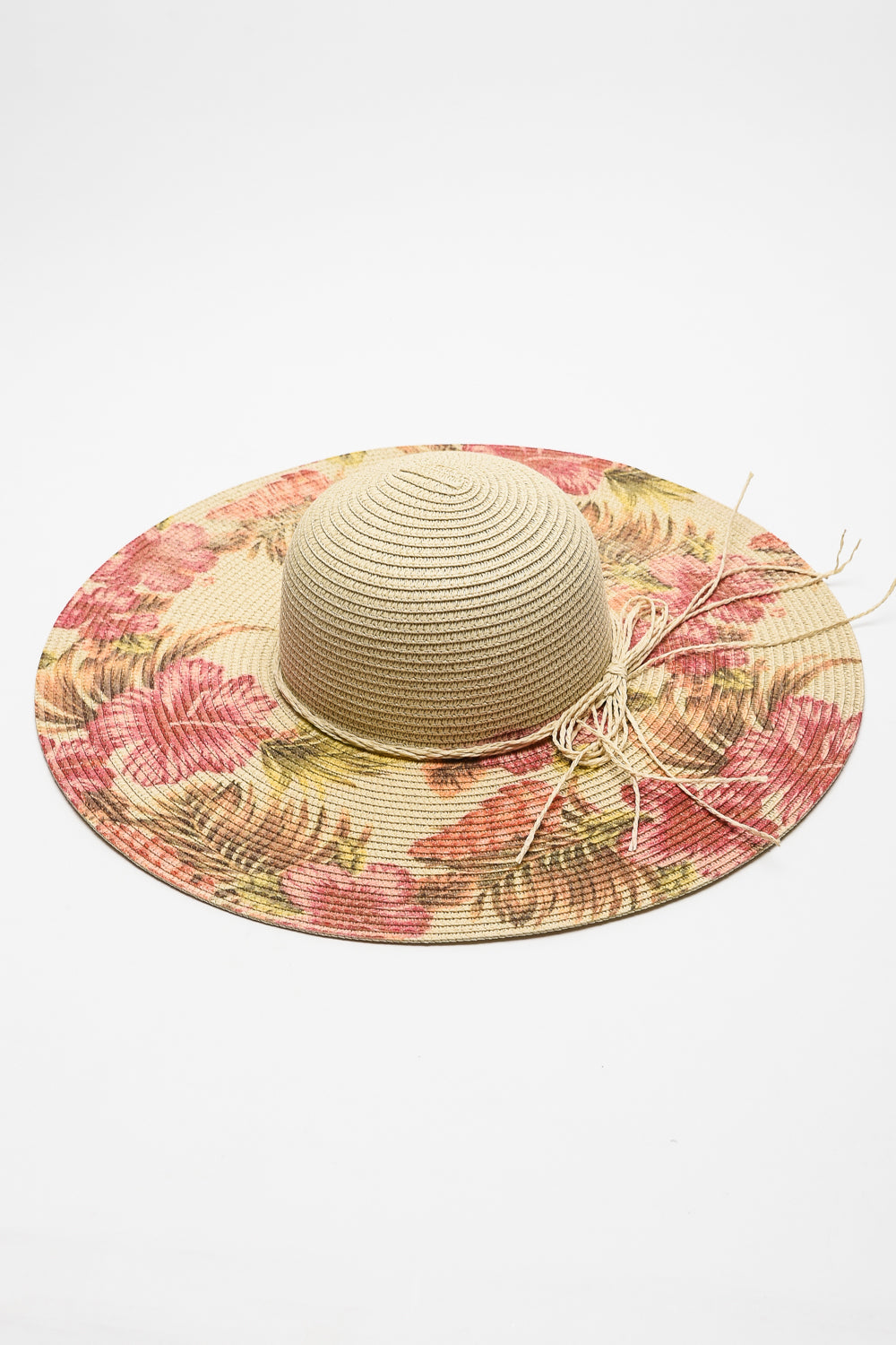 Justin Taylor Floral Bow Detail Sunhat - The Fashion Unicorn