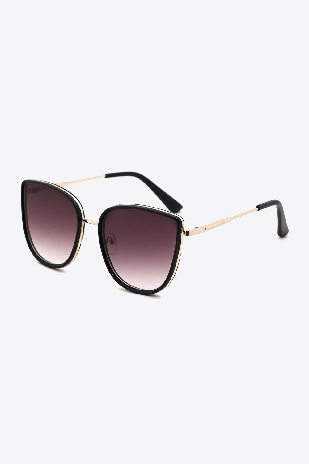 Full Rim Metal-Plastic Hybrid Frame Sunglasses - The Fashion Unicorn