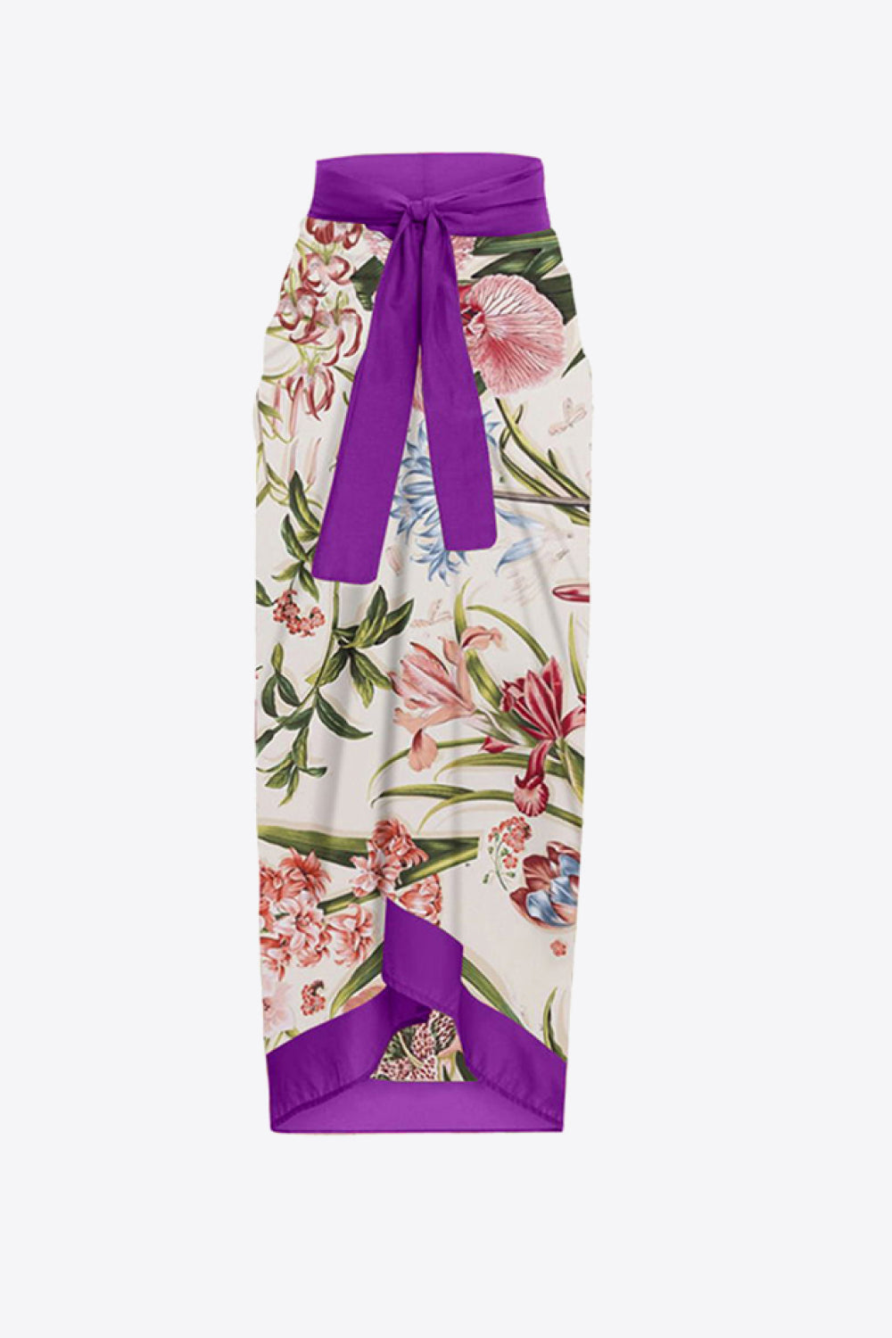 Floral Tie Shoulder Two-Piece Swim Set - The Fashion Unicorn