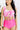 Marina West Swim Sanibel Crop Swim Top and Ruched Bottoms Set in Pink - The Fashion Unicorn