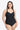 Plus Size Sleeveless Plunge One-Piece Swimsuit - The Fashion Unicorn
