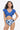 Two-Tone Flutter Sleeve Tied Two-Piece Swimsuit - The Fashion Unicorn